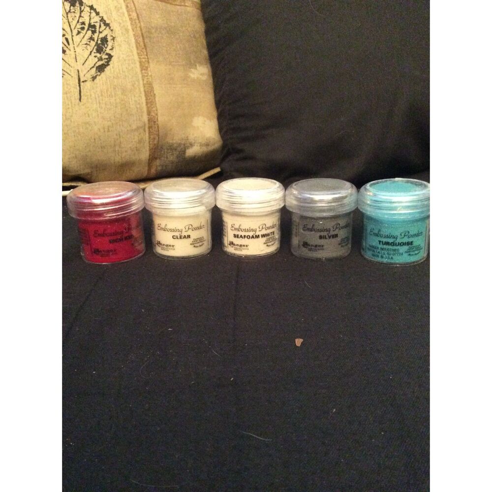 5 Ranger Embossing Powder 1 oz Each B27